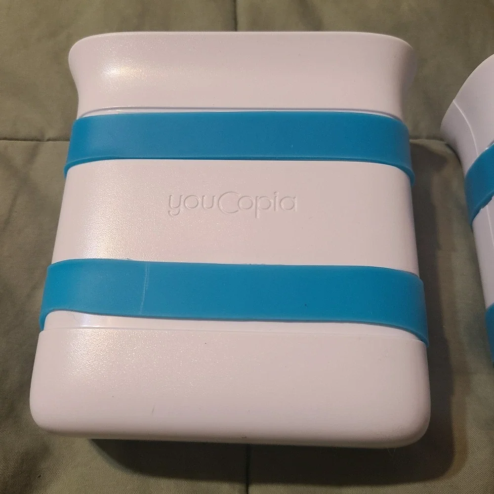 YouCopia FreezeUp Frozen Food Block Makers 2 Cup 2 Pack Excellent Preservation‎